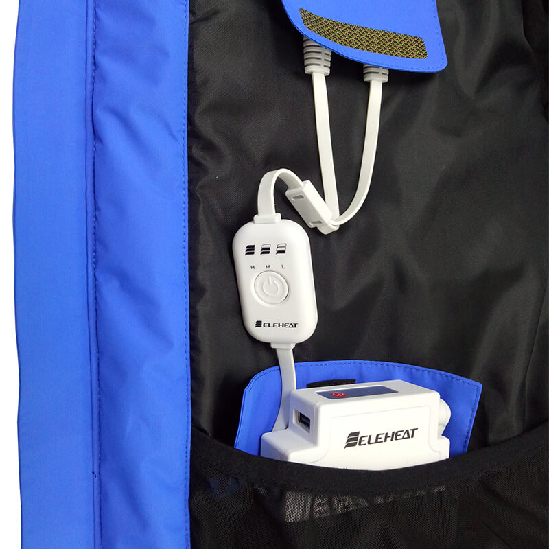 Rechargeable Heated Jacket For Men
