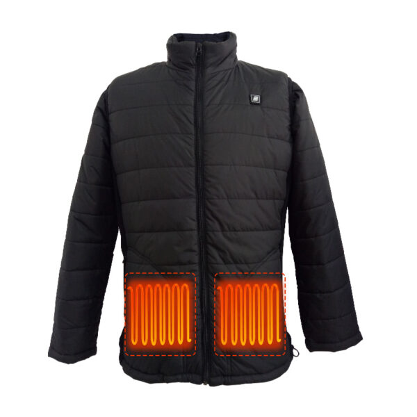 Heated Jacket with Detachable