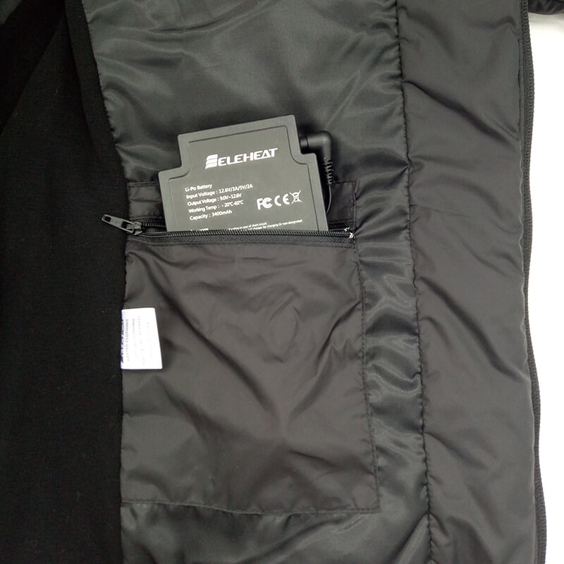 Heated Jacket with Detachable