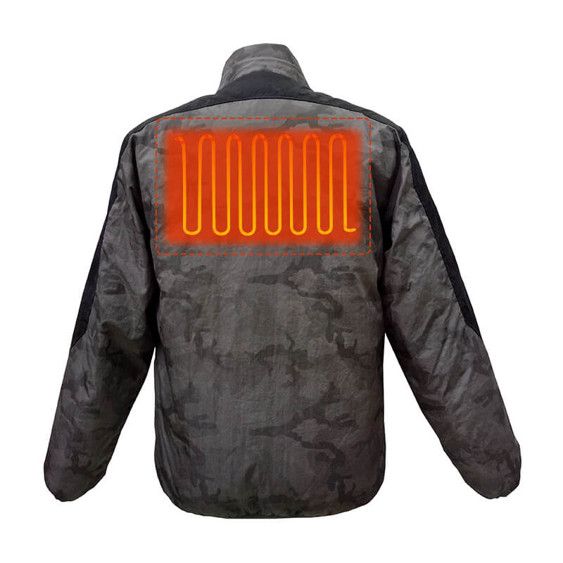 Heated Camouflage Cotton Jacket