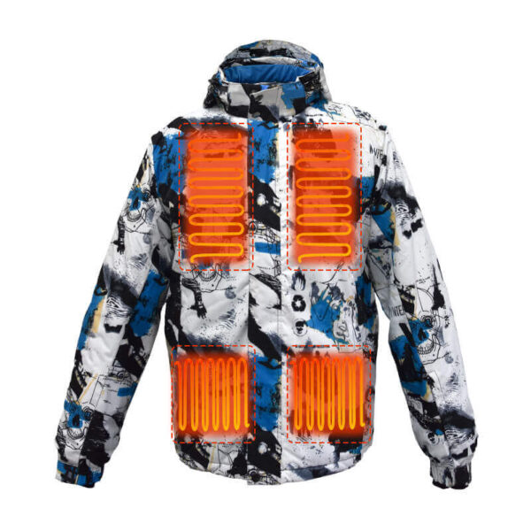 12V Heated Jacket For Skiing
