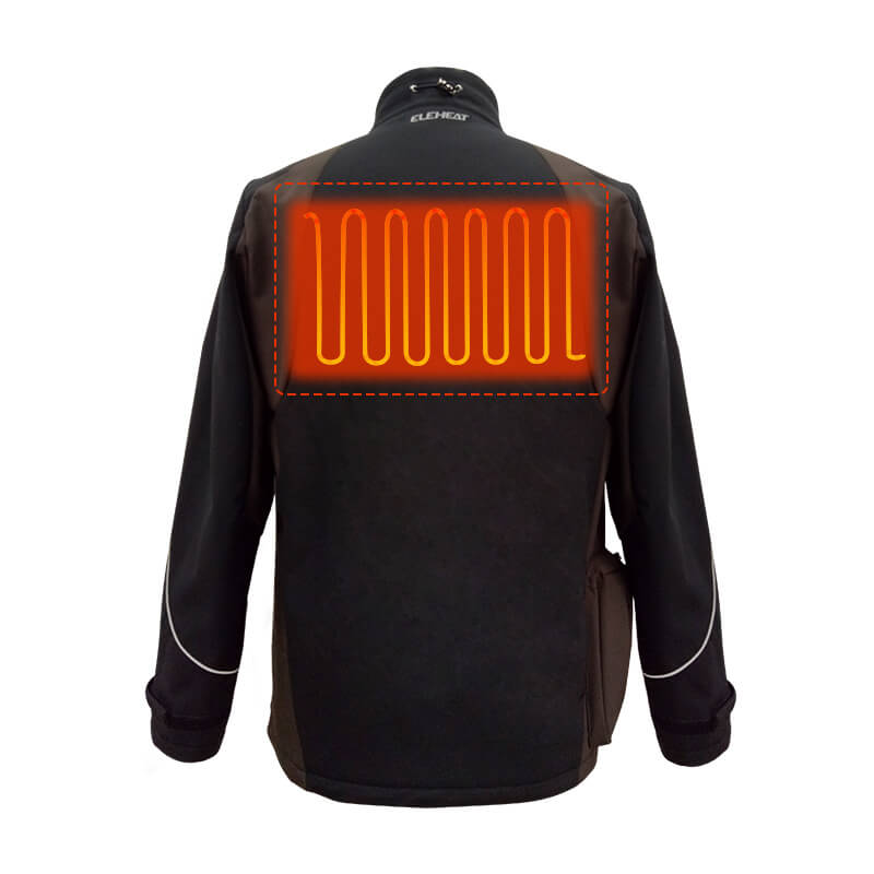 Men's Soft Shell Heated Jacket
