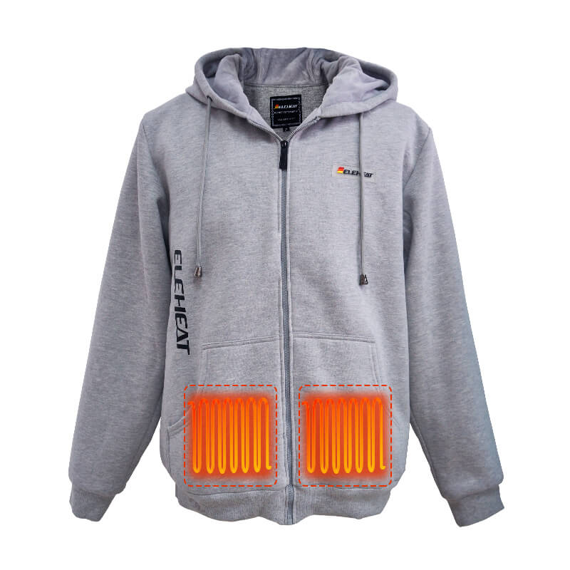Heated Full zip Hoodie