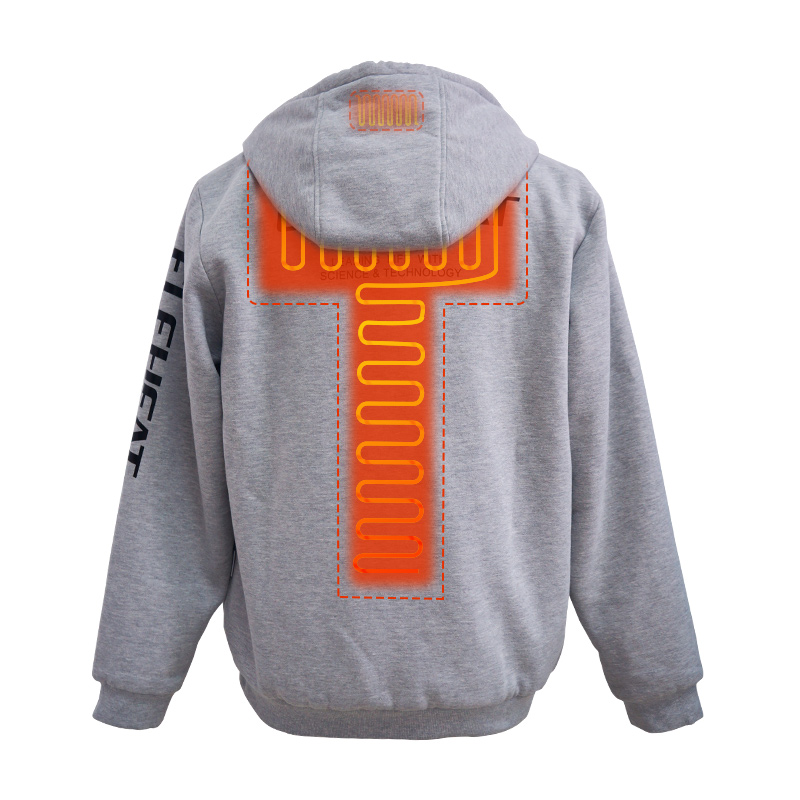 Heated Full zip Hoodie