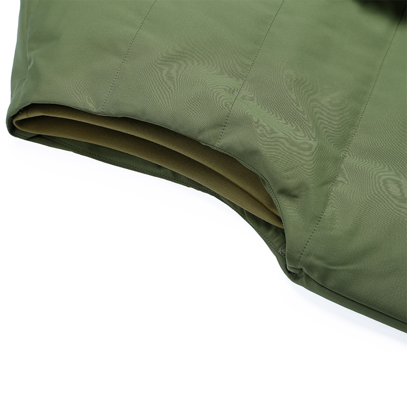 Heated Down Vest Green