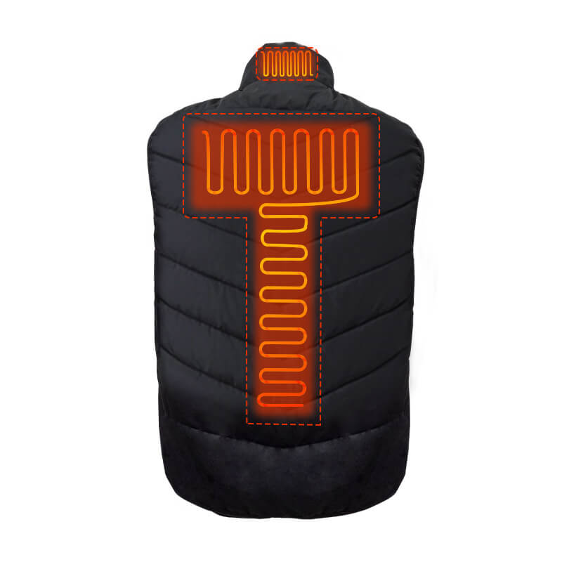 Silver ion Heated Vest