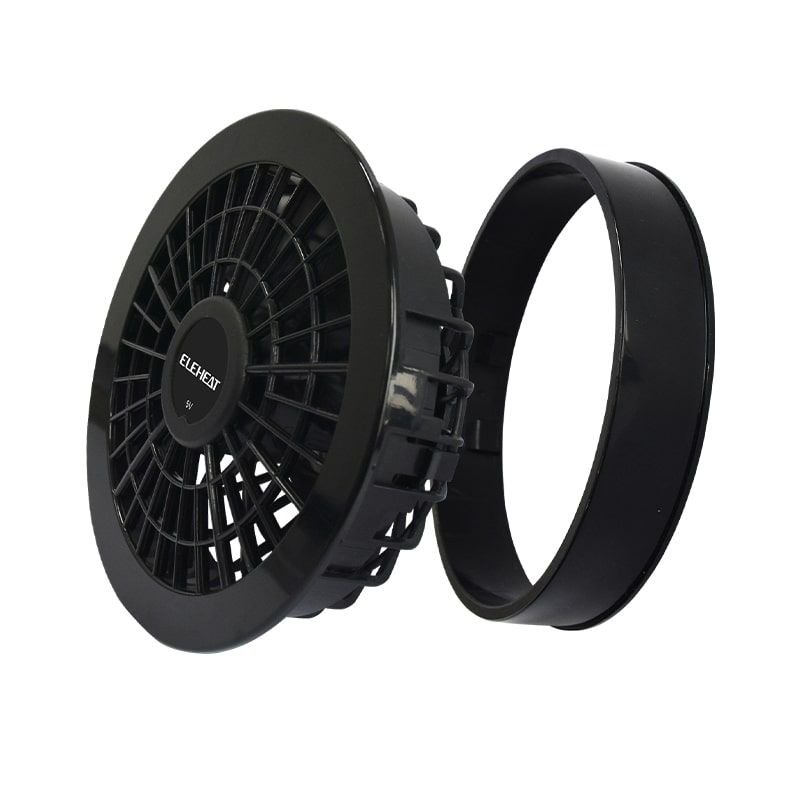 5V Turbo Fan for Cooling Apparel: 9-Blade Energy-Efficient Airflow Solution