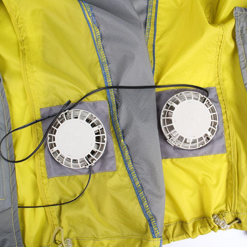 Sun Protection Fan Cooling Suit EH-JAC-071