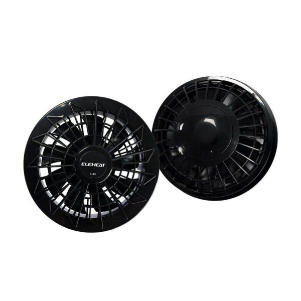 7.4V Turbo Fan for Cooling Apparel: 9-Blade High-Pressure Airflow Solution