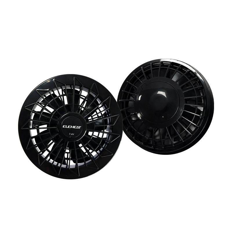 7.4V Turbo Fan for Cooling Apparel: 9-Blade High-Pressure Airflow Solution