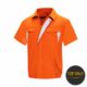 Men's Cotton Linen Air Conditioned Short Sleeve Cooling Fan Workwear for Construction & Workshop - Image 6