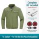 Men's Comfortable Cotton Cooling Fan Work Jacket, Summer Air Conditioned PPE for Electricians & Welders - Image 10
