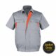 Men's Cotton Linen Air Conditioned Short Sleeve Cooling Fan Workwear for Construction & Workshop - Image 7