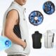 Sleeveless Cooling Fan Vest, Air Conditioned Summer Cool Vest for Outdoor Fishing & Work - Image 2