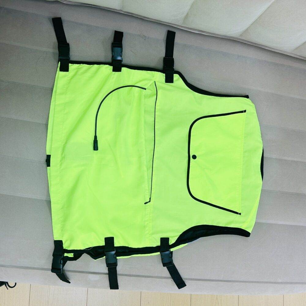 JWF-633 Fluorescent Reflective Water Circulation Cooling Vest, Split Type High Visibility Cooling Workwear - Image 11