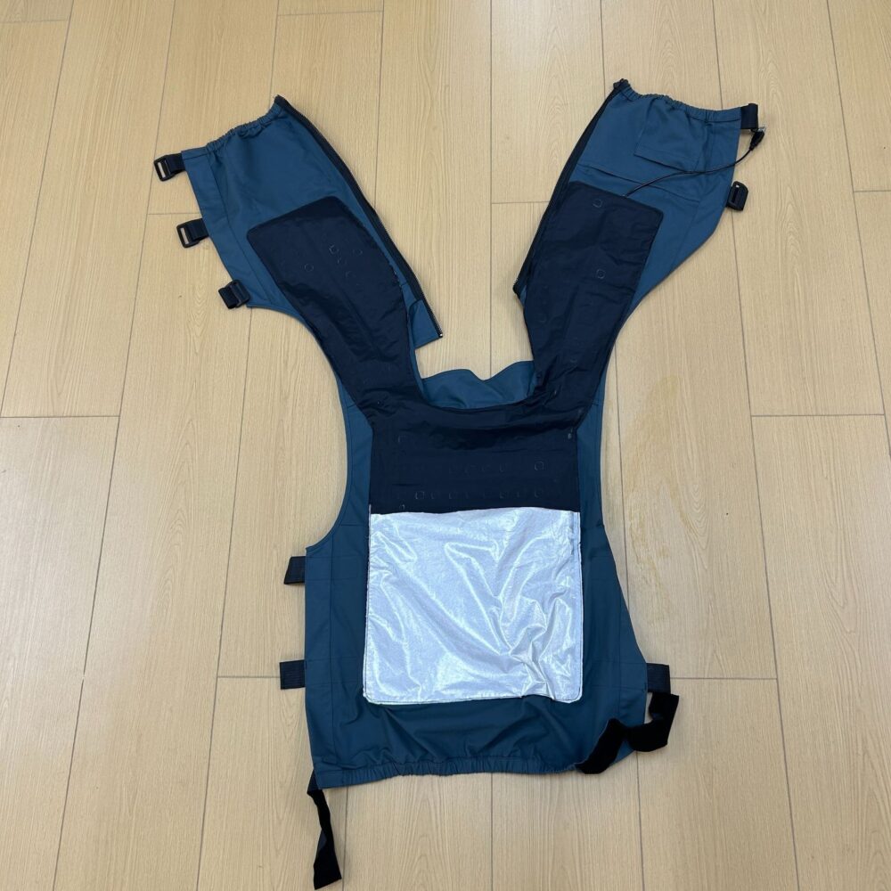 WF-623 Split Water Circulation Cooling Vest, Outdoor High Temperature Evaporative Cooling Work Waistcoat - Image 9