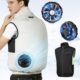 Sleeveless Cooling Fan Vest, Air Conditioned Summer Cool Vest for Outdoor Fishing & Work - Image 3