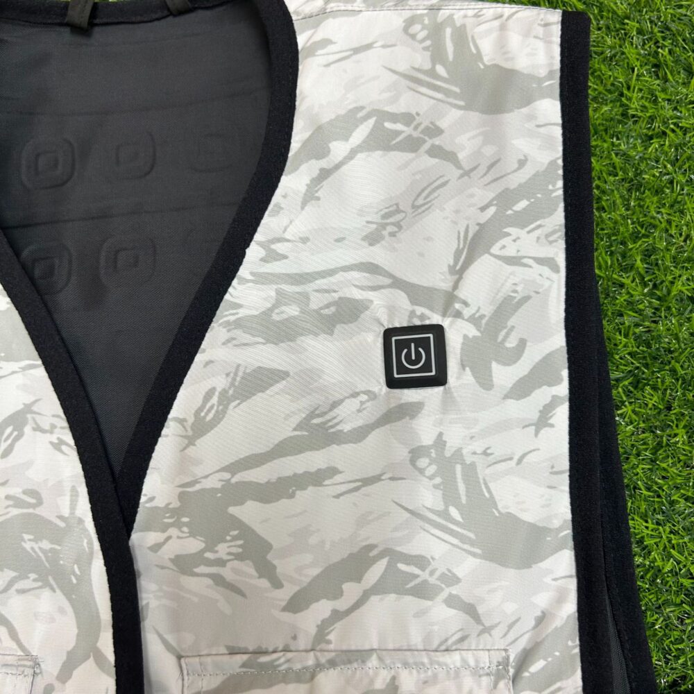 Split Water Circulation Cooling Vest, Camouflage Heat Relief Waistcoat for Outdoor Work & Fishing - Image 7
