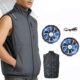 Reflective Air Conditioned Cooling Fan Work Jacket Sun Protective for Construction Auto Repair - Image 4