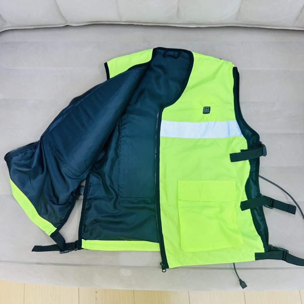 JWF-633 Fluorescent Reflective Water Circulation Cooling Vest, Split Type High Visibility Cooling Workwear - Image 8