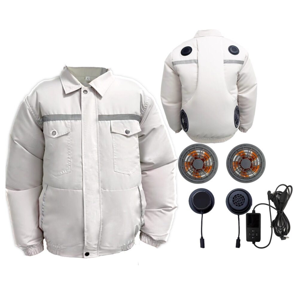 Adjustable Multi-Gear Smart Fan Semiconductor Cooling Vest, Outdoor High Temperature Heat Protection Workwear - Image 6