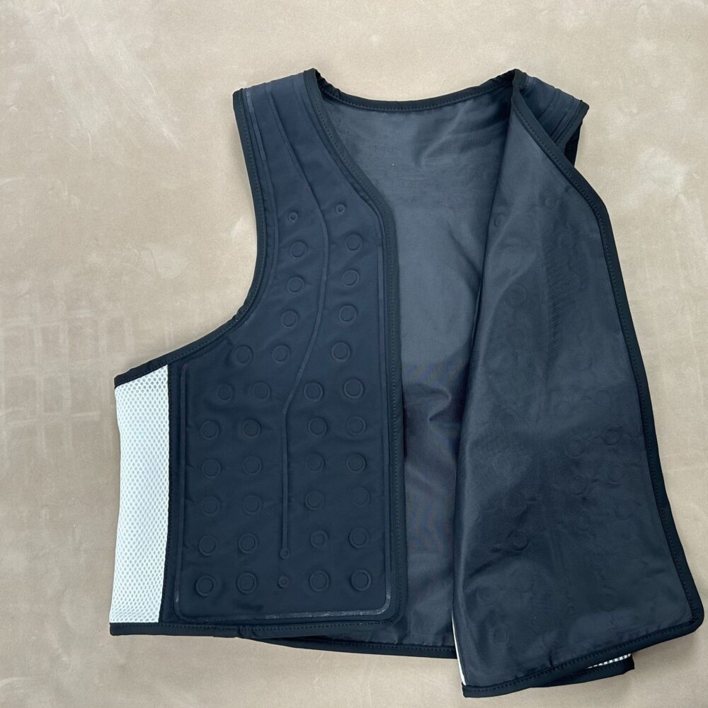 Water Circulation Evaporative Cooling Vest, Outdoor High Temperature Water Cooling Waistcoat for Summer Work - Image 3