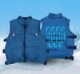 WF-623 Split Water Circulation Cooling Vest, Outdoor High Temperature Evaporative Cooling Work Waistcoat - Image 5