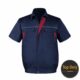 Men's Cotton Linen Air Conditioned Short Sleeve Cooling Fan Workwear for Construction & Workshop - Image 5