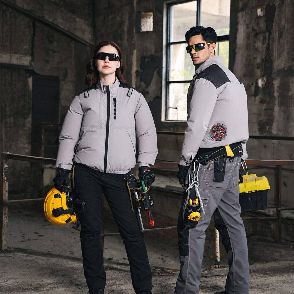 Men's Summer Cooling Fan Jacket, Rechargeable Air Conditioned Clothes for Outdoor Fishing & Workwear - Image 3