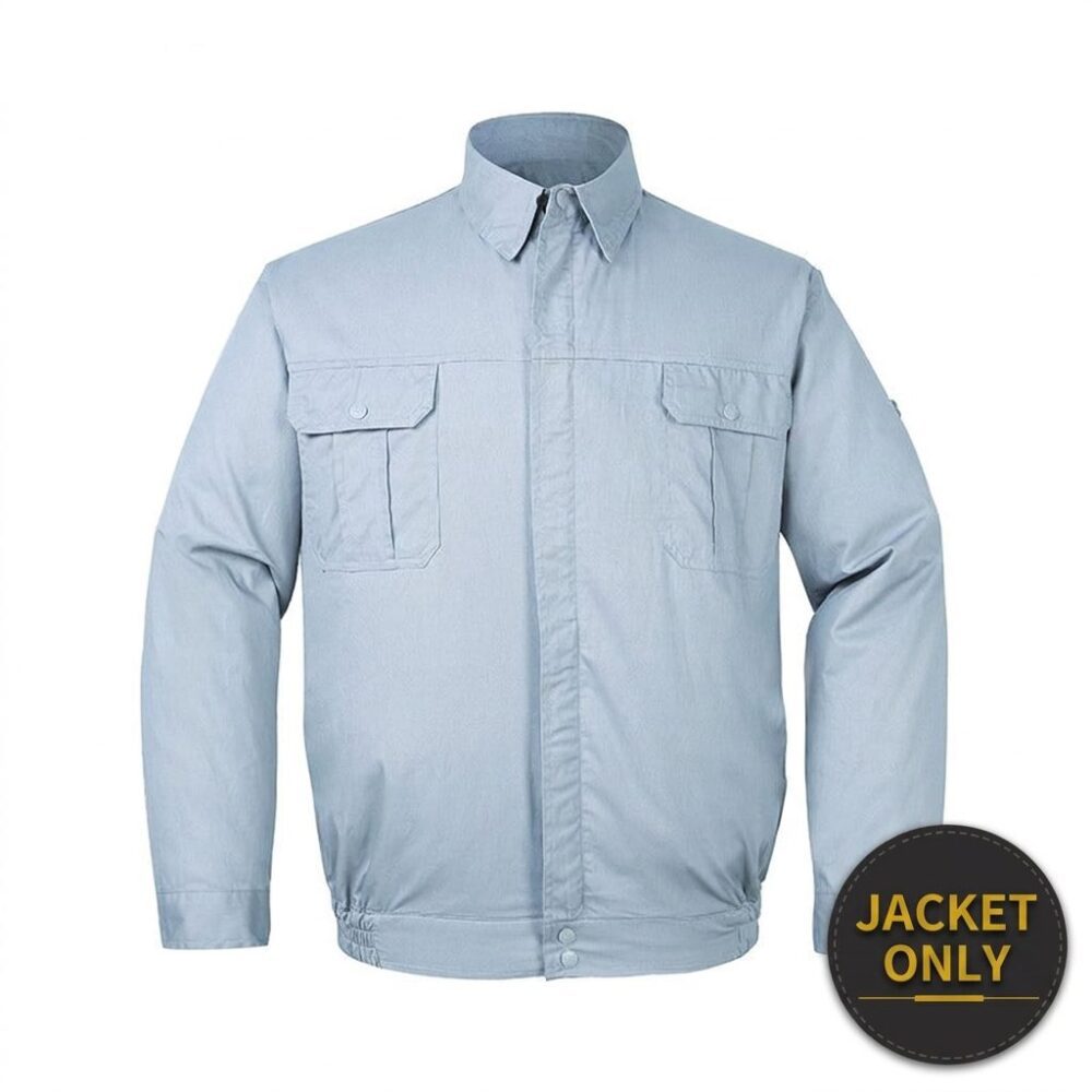 12V Boost Cable Air Conditioned Vest for Men, Summer Cooling Fan Workwear, Single Top - Image 19