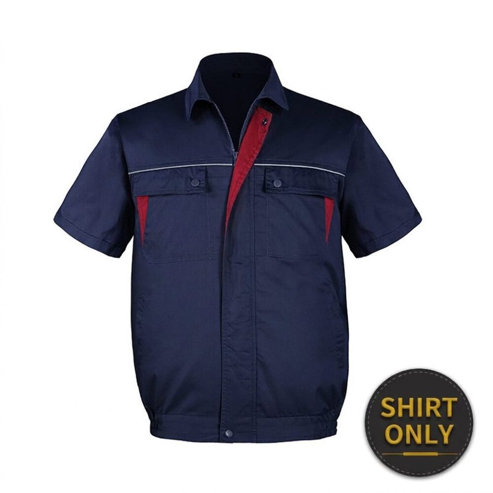 12V Boost Cable Air Conditioned Vest for Men, Summer Cooling Fan Workwear, Single Top - Image 17