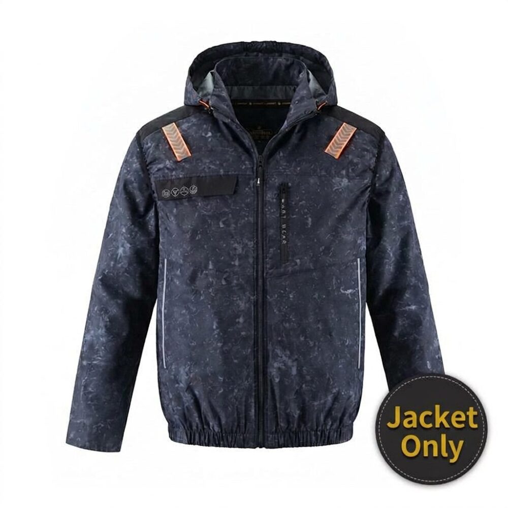 12V Boost Cable Air Conditioned Vest for Men, Summer Cooling Fan Workwear, Single Top - Image 7