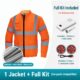 KC Reflective Long Sleeve Air Conditioned Vest with Heat Insulation Coating - Image 8