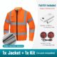 KC Reflective Long Sleeve Air Conditioned Vest with Heat Insulation Coating - Image 6