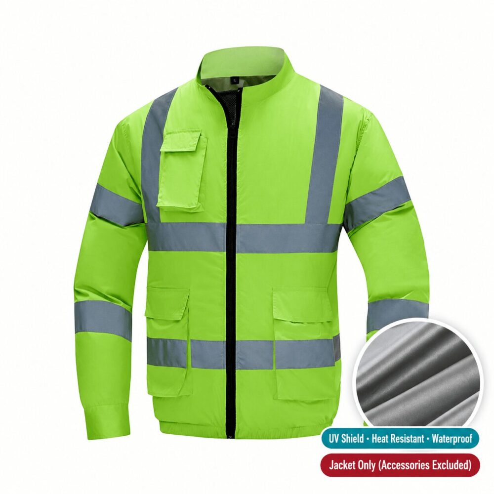 KC Reflective Long Sleeve Air Conditioned Vest with Heat Insulation Coating - Image 5