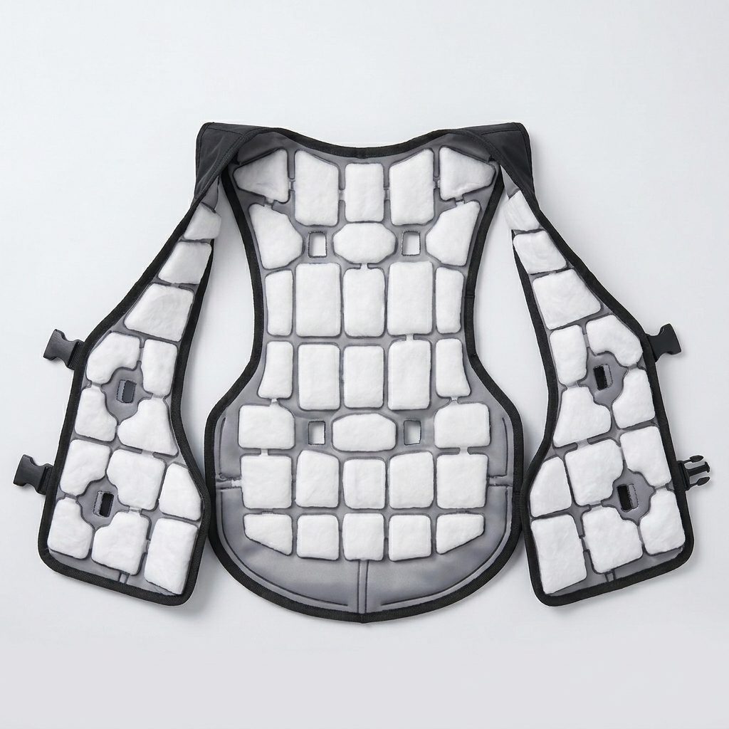 chatgen-1787303023450 PCM Cooling Vest, Cold Sensation Phase Change Waistcoat for Summer Outdoor High Temperature Activities - Image 1