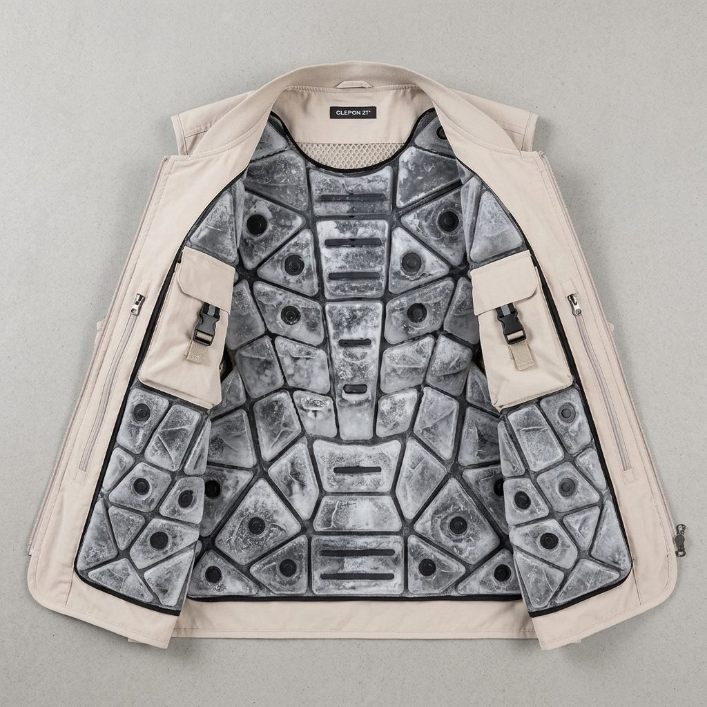 chatgen-1787304653601 PCM Cooling Photography Garment, Phase Change Heat Relief Clothes for Outdoor Photographers - Image 1