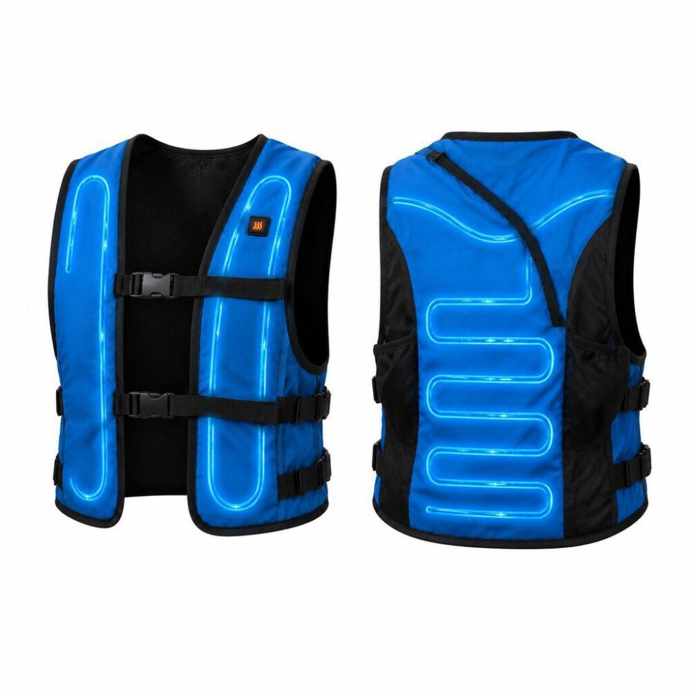 EC-A-022 Liquid Cooling Close-Fitting Vest, Skin-Tight Liquid Circulation Cooling Vest for High Temperature Work - Image 4