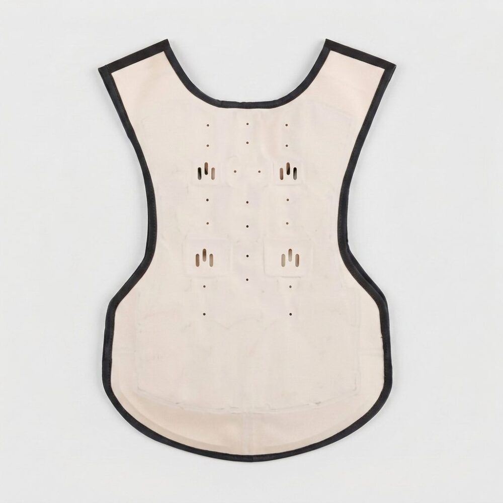 Front Zipper PCM Phase Change Cooling Vest, Adjustable Side Strap Waistcoat for Chest & Back Cooling - Image 3