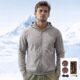 Men's Hooded Long Sleeve Cooling Fan Shirt, Summer Air Conditioned Work Clothes