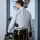 Men's Comfortable Cotton Cooling Fan Work Jacket, Summer Air Conditioned PPE for Electricians & Welders - Image 4