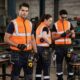 Reflective Cooling Fan Air Conditioned Vest 12V 26V with 16000mAh Battery for Security & Sanitation - Image 2