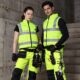 Reflective Cooling Fan Air Conditioned Vest 12V 26V with 16000mAh Battery for Security & Sanitation - Image 3