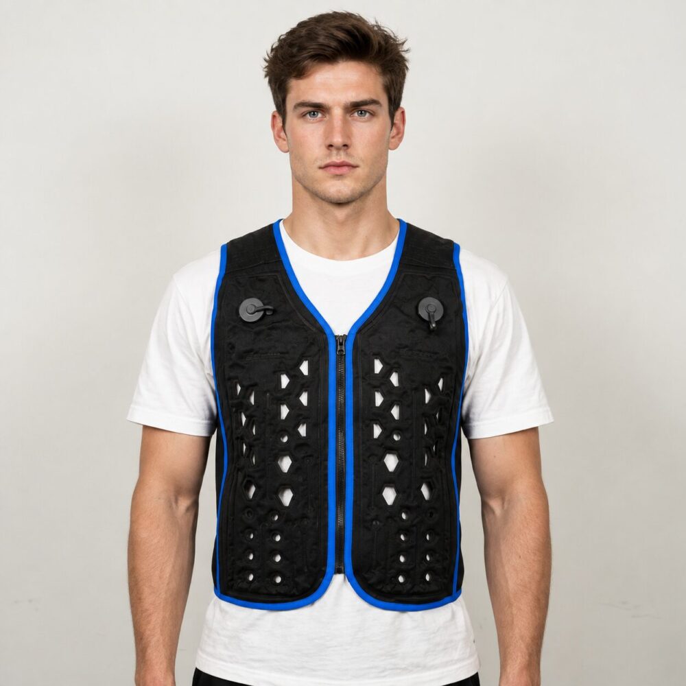EC-A-052 Evaporative Cooling Shirt, Water Evaporation Heat Resistant Workwear for High Temperature Working - Image 2