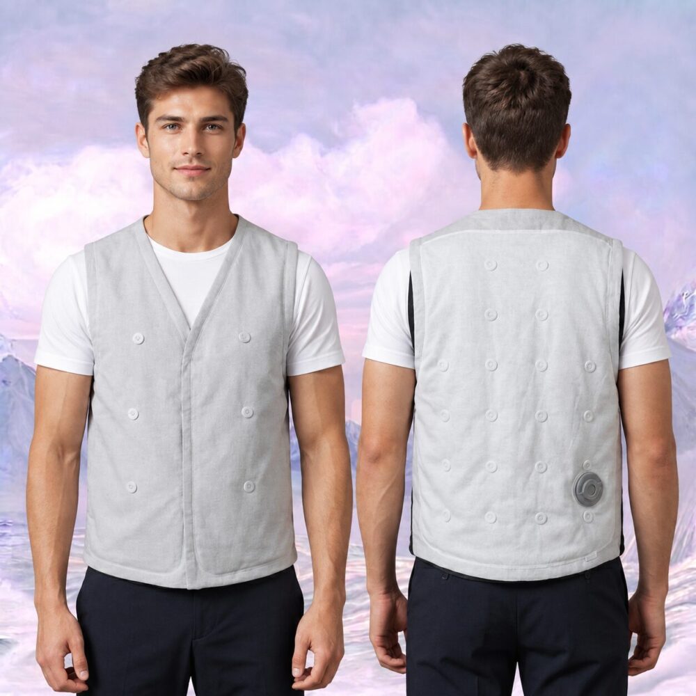 Evaporative Cooling Vest, Hot Selling Cross-Border High Temperature Cooling Waistcoat for Outdoor Work - Image 9