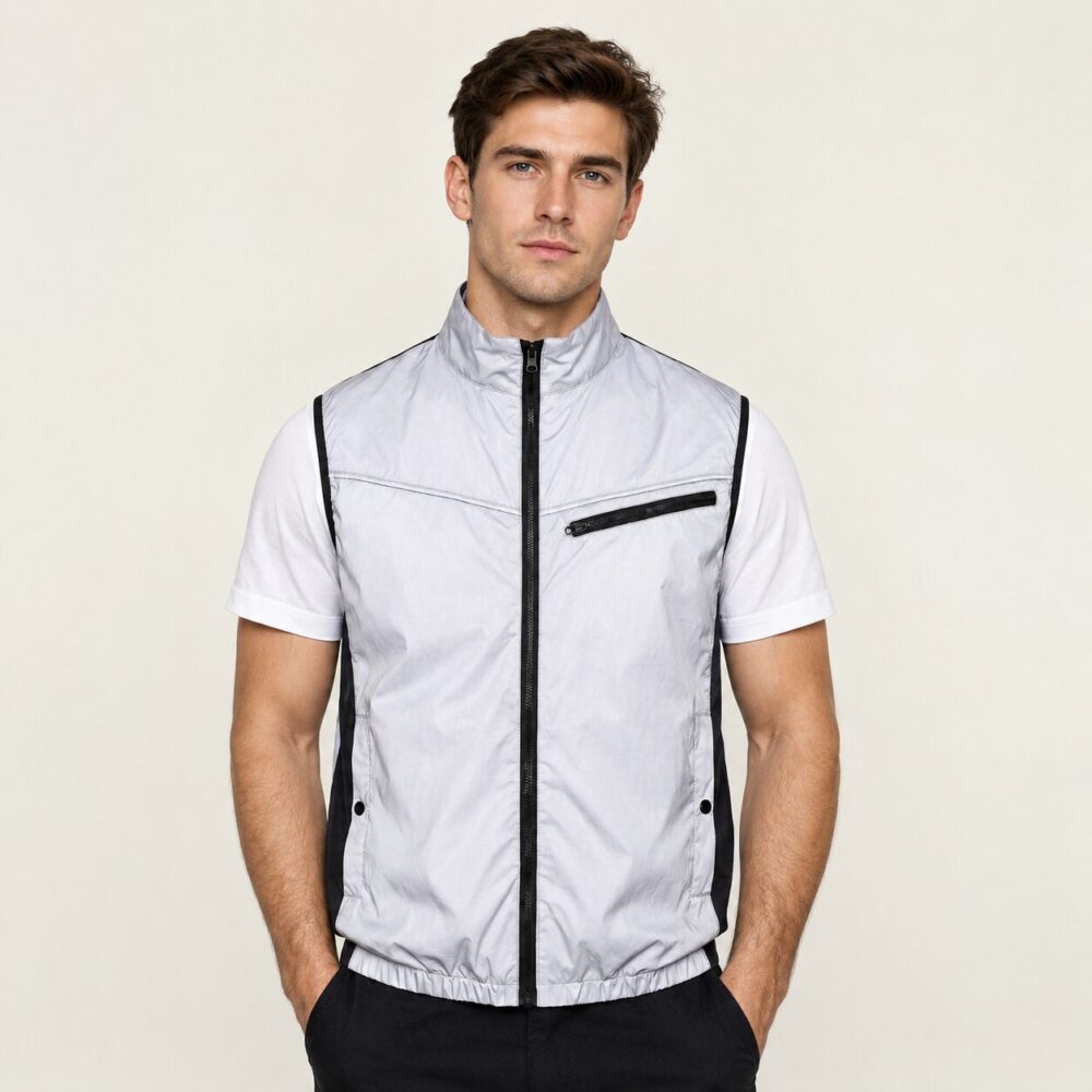 Fan Water Evaporative Cooling Workwear | TPU Water Circulation + Fan Assisted Cooling Functional Summer Apparel - Image 2