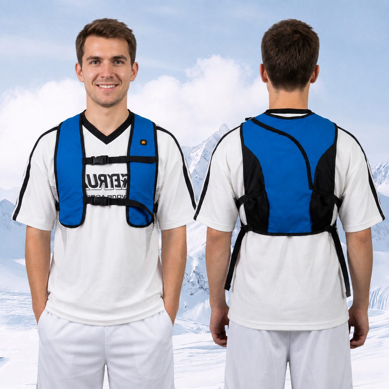 chatgen-1789353969350 EC-A-022 Liquid Cooling Close-Fitting Vest, Skin-Tight Liquid Circulation Cooling Vest for High Temperature Work - Image 1