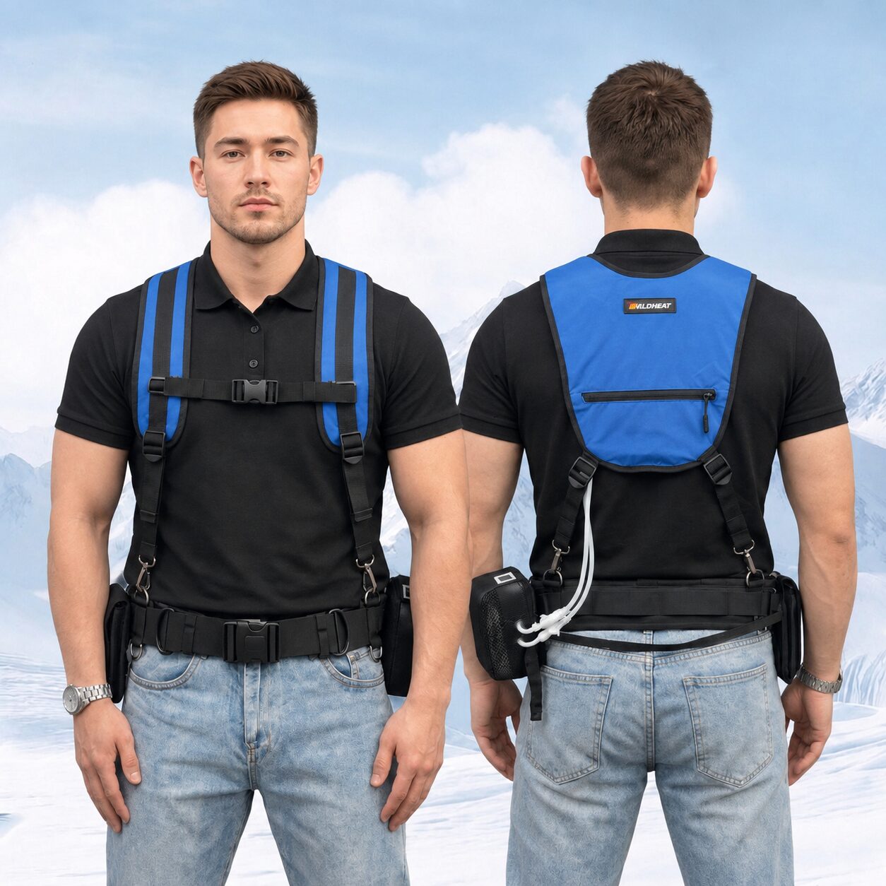 chatgen-1789354454323 EC-A-024 Heat Cold Exchange Temperature Control Vest, Bidirectional Cooling & Warming Functional Thermostatic Vest - Image 1