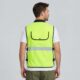 JWF-633 Fluorescent Reflective Water Circulation Cooling Vest, Split Type High Visibility Cooling Workwear - Image 3