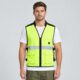 JWF-633 Fluorescent Reflective Water Circulation Cooling Vest, Split Type High Visibility Cooling Workwear - Image 2